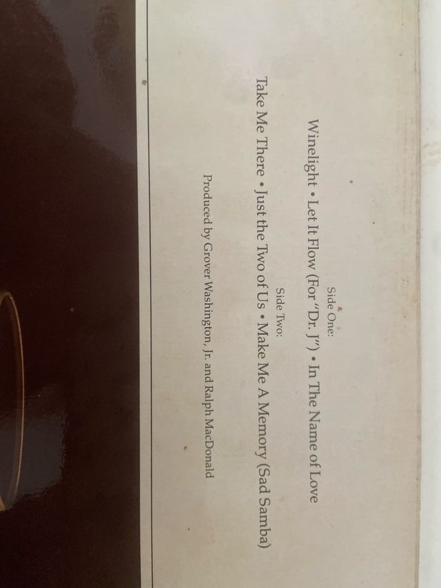 Grover Washington Jr Vinilo Lp