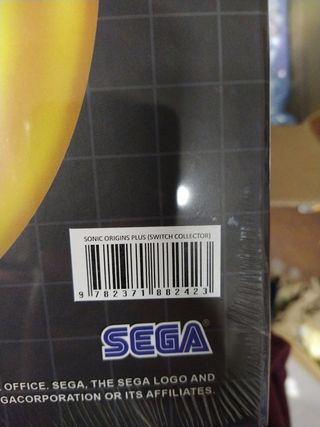 Sonic Origins Plus Collectors - Switch - Nuevo 