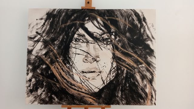 Acrílico y óleo sobre lienzo