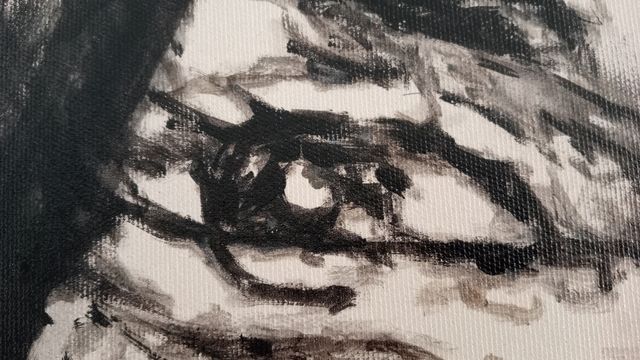 Acrílico y óleo sobre lienzo