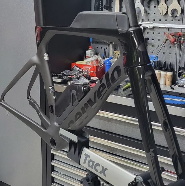 CUADRO CERVELO P-SERIES BLACK TALLA 51 TRIATLÓN