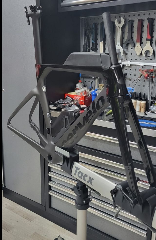 CUADRO CERVELO P-SERIES BLACK TALLA 51 TRIATLÓN