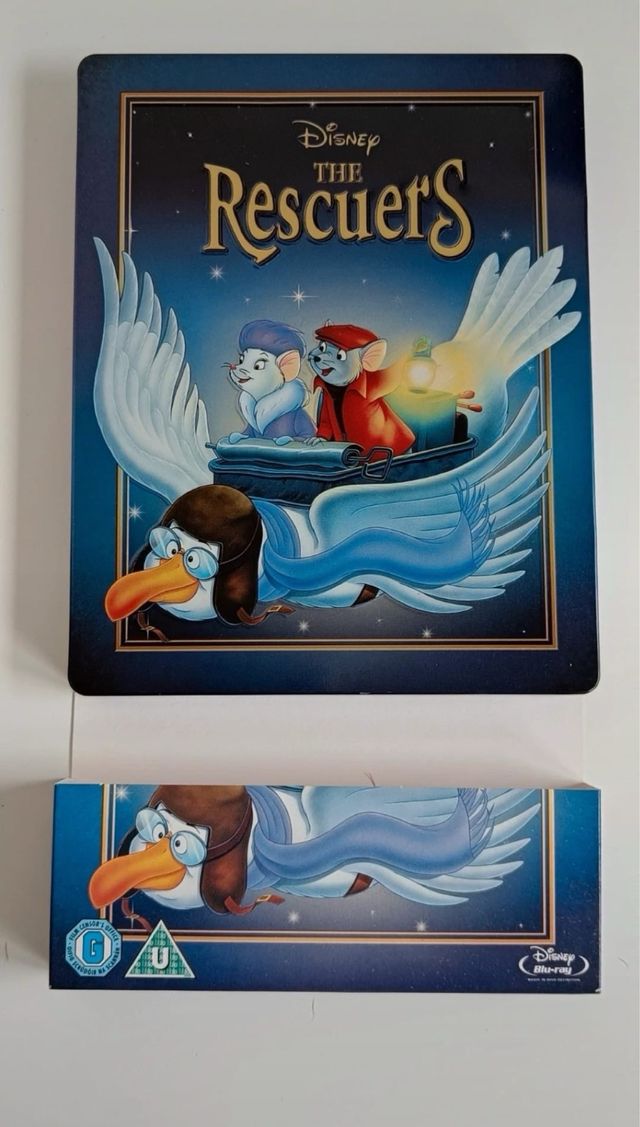 Los rescatadores Steelbook Disney