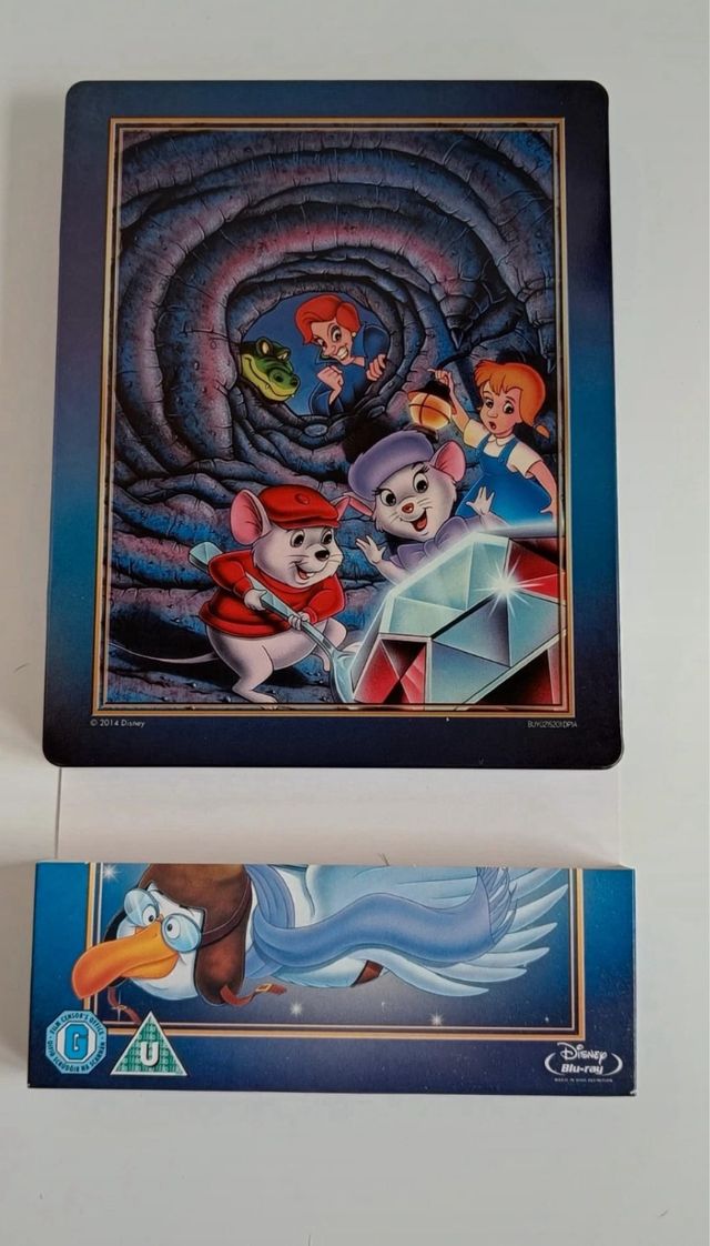 Los rescatadores Steelbook Disney
