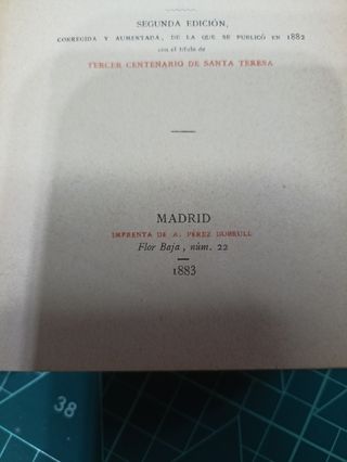 LIBRO SXIX  GUÍA DEL DEVOTO DE S.TERESA