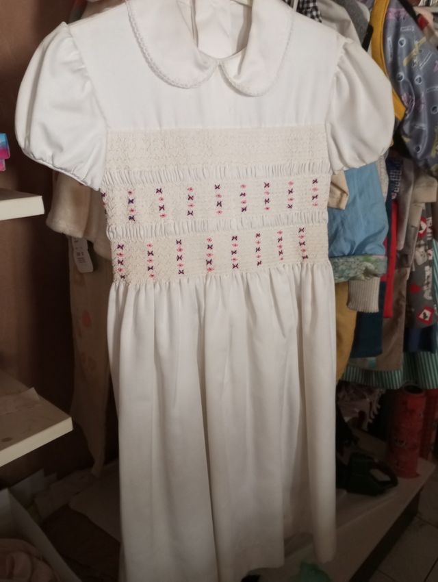 Vestido nido de abeja