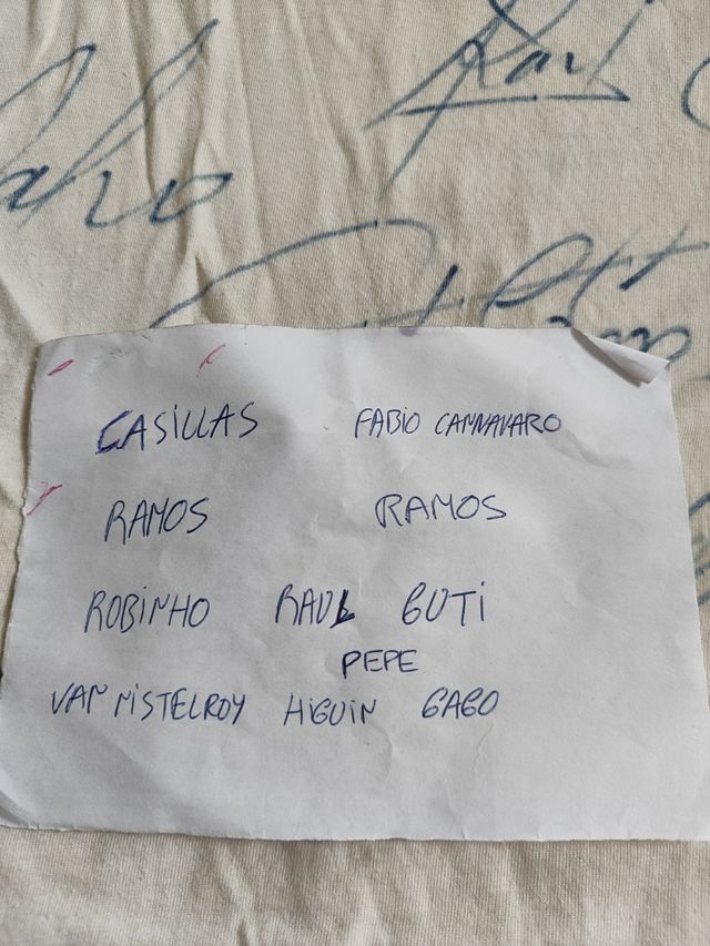 OBIETTI DA COLLEZIONE DEL REAL MADRID