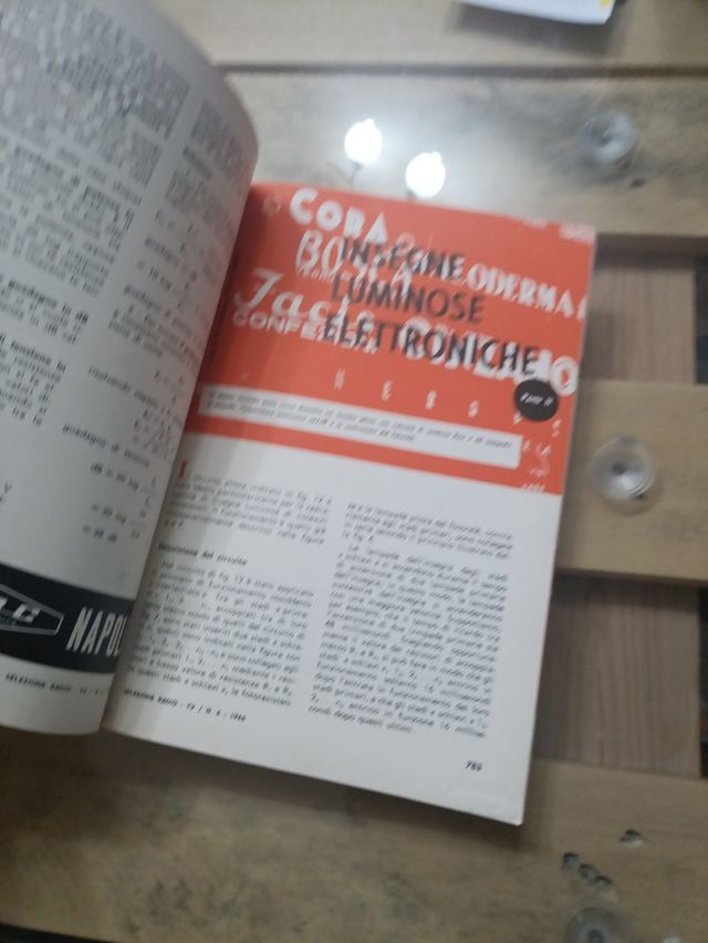 Libro rivista vintage