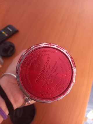 Borraccia rossa Starbucks