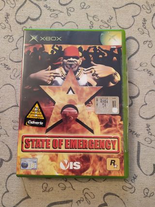 State of Emergency Xbox game gioco
