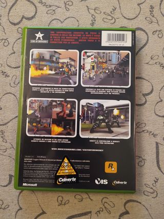 State of Emergency Xbox game gioco