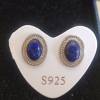 pendientes de lapislázuli