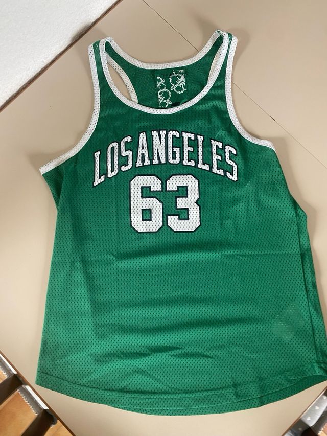 Canottiera stile basket