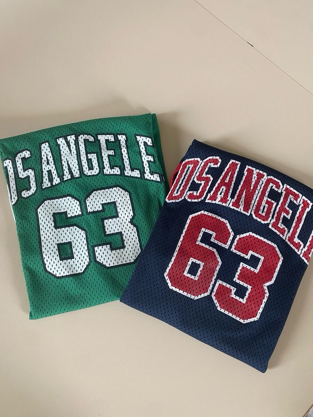 Canottiera stile basket