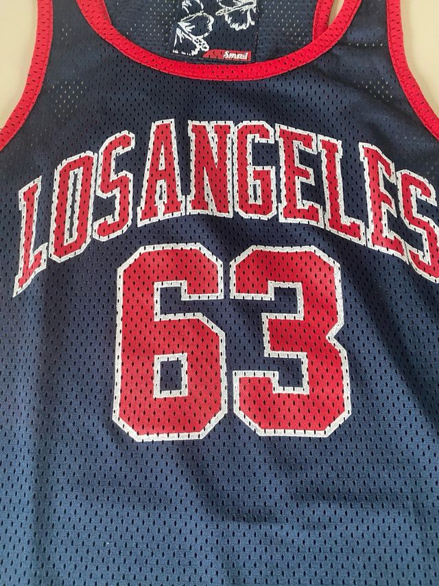 Canottiera stile basket