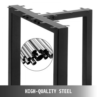 Gambe da Tavolo in Metallo 40,6 cm x 45,7 cm piedi