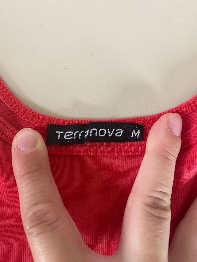 Canottiera rossa Terranova