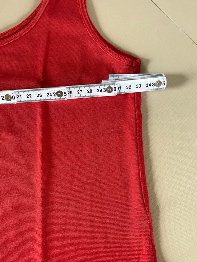 Canottiera rossa Terranova