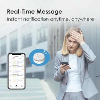 Detector de Humo WiFi, Alarma de Humo Wi-Fi nuevo 