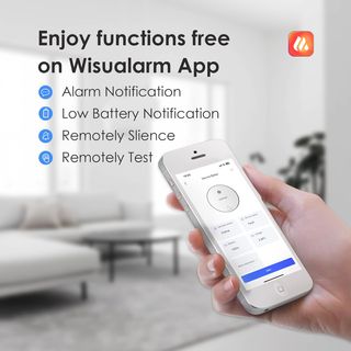 Detector de Humo WiFi, Alarma de Humo Wi-Fi nuevo 