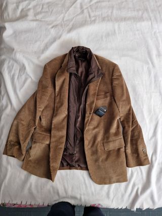 Cappotto uomo in velluto 