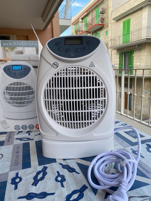 Ventilatore aria calda e fresca