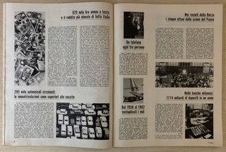 Rivista settimanale EPOCA n. 604 del 29/04/1962