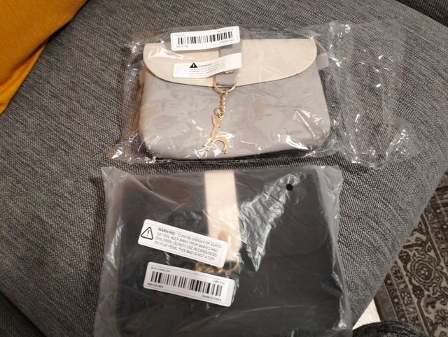 2 borsette a tracolla