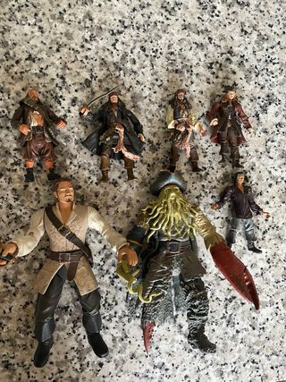 Figuras piratas del caribe disney