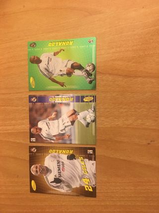 Cromos de futbol antiguos