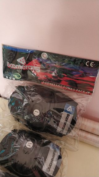 Protectores patinaje junior