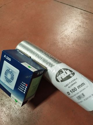 Extractor y tubo flexible