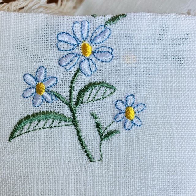 Mantel de Portugal lino bordado Sin usar