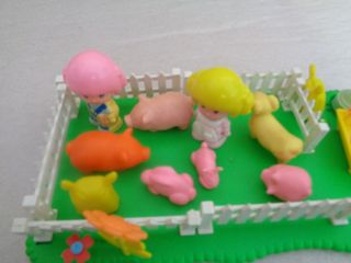 juguete pin y pon corralito de animales de 1984 la