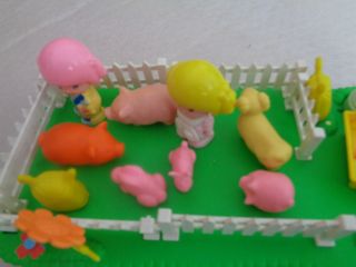 juguete pin y pon corralito de animales de 1984 la
