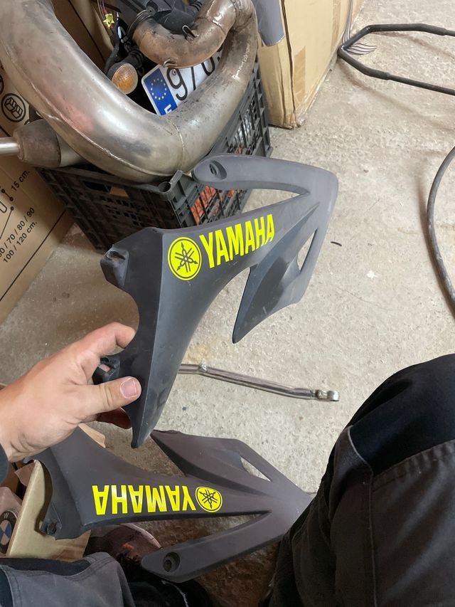 plasticos laterales pit bike