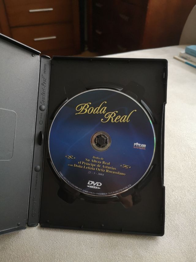 DVD BODA REAL REYES