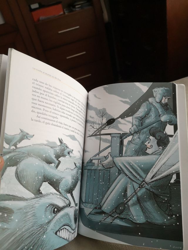 Libro  "La vuelta al mundo en 80 días"