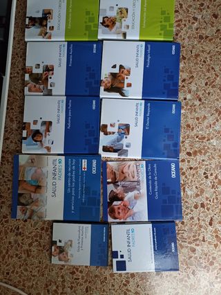 Lote libros educación y cuidado infantil