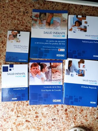 Lote libros educación y cuidado infantil
