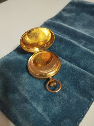 Reloj oro Remontoir