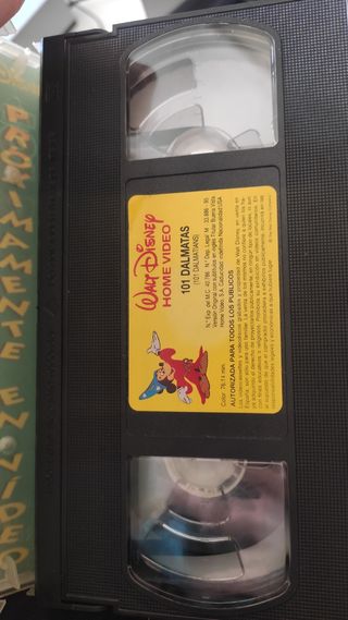 101 dálmatas video VHS