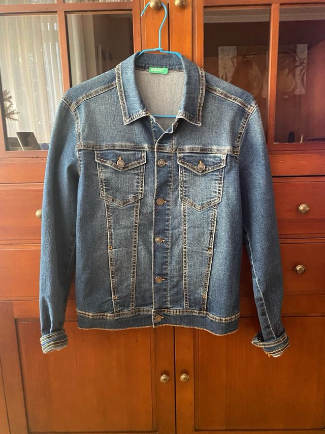 Chaqueta vaquera niño benetton