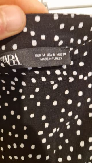 Falda corta zara