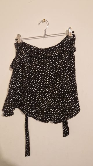 Falda corta zara