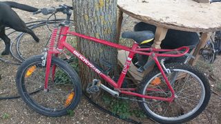 Bicicleta antigua motoreta