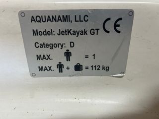 Jet Kayak GT Aquanami
