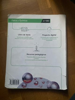 libro fisica y quimica 2 eso