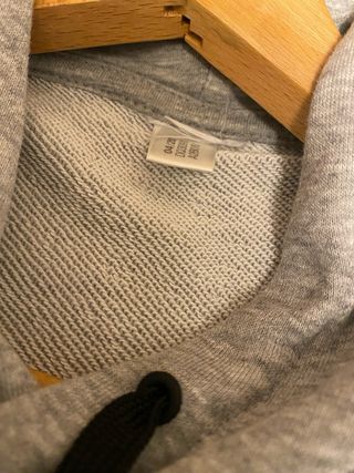 Sudadera gris y negras Adidas talla L/XL