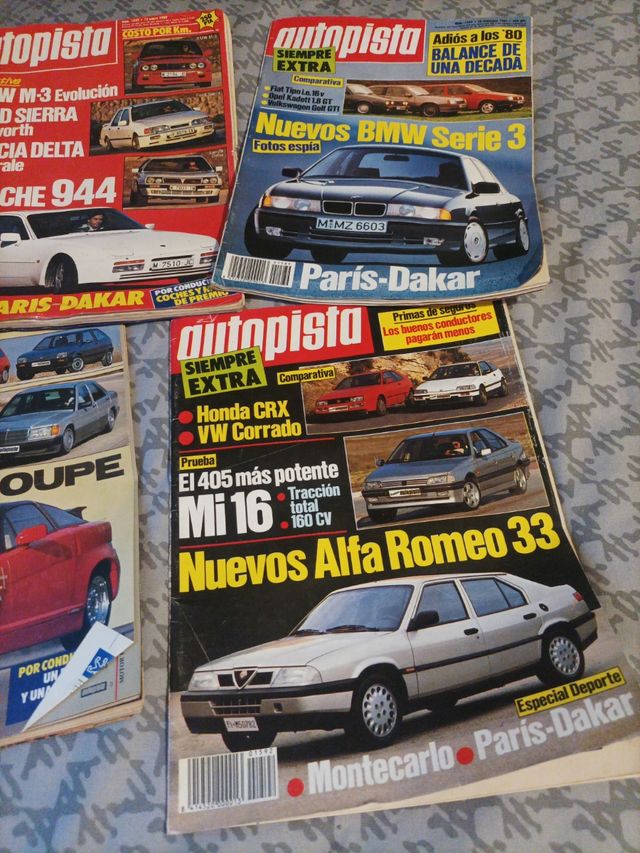 Revistas coches antiguas